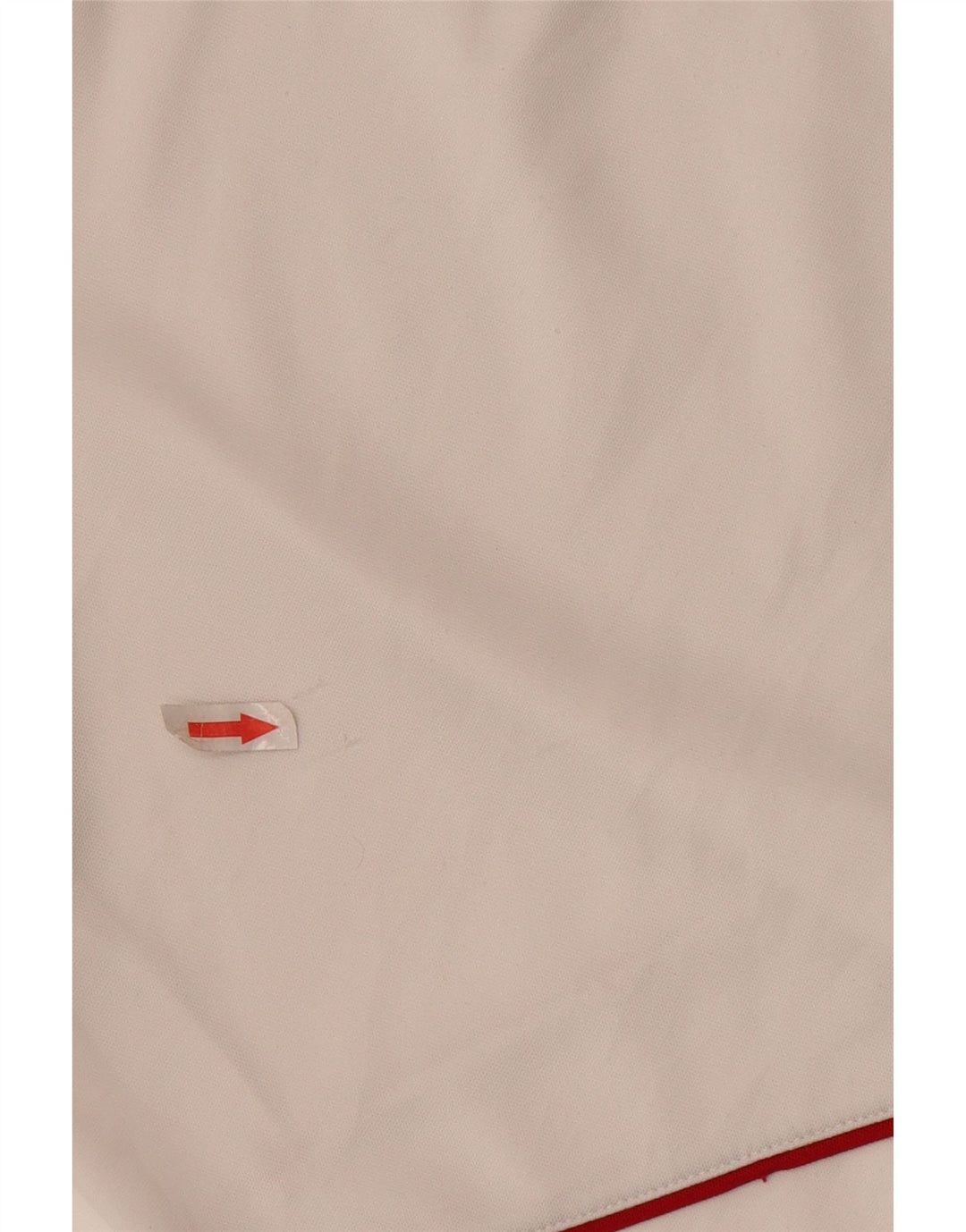 Pantaloncini sportivi da uomo Adidas grandi bianchi in poliestere