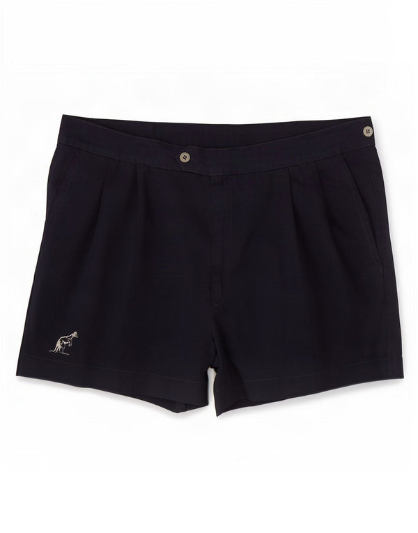 AUSTRALIAN L'ALPINA Pantaloncini chino con pegging da uomo IT 54 2XL W36 Blu Navy