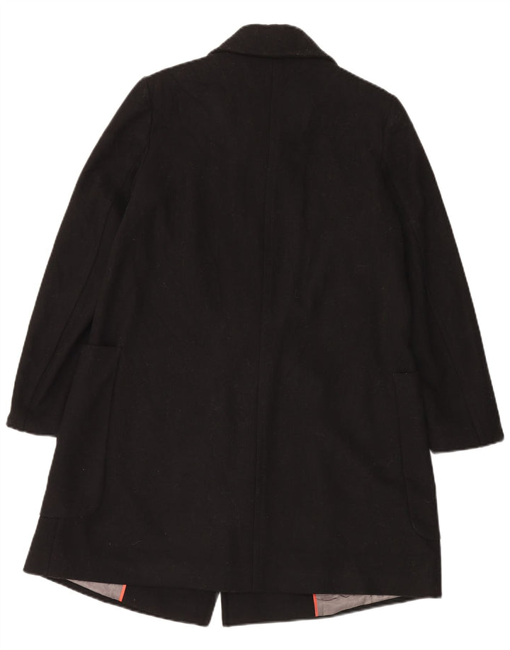 Cappotto oversize da donna Benetton UK 10 piccolo in lana nera