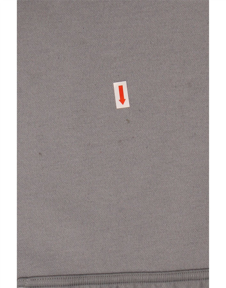 Felpa con cappuccio grafica da uomo Under Armour Cold Gear Graphic piccola in poliestere grigio