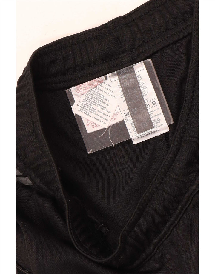 Pantaloni della tuta Adidas Aeroready da ragazzo 13-14 anni in poliestere nero