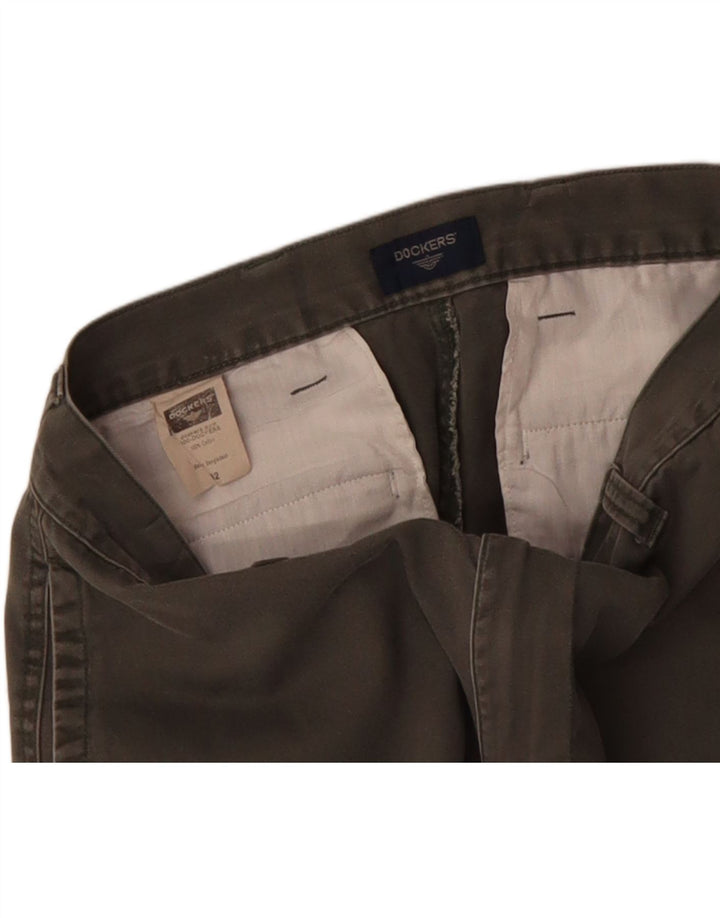DOCKERS Mens Chino Shorts W32 Medium Grey Cotton Vintage Dockers and Second-Hand Dockers from Messina Hembry 