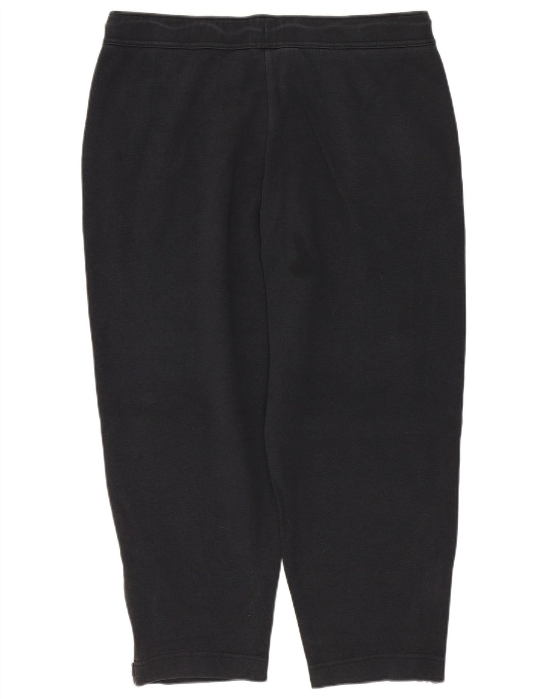 Pantaloni della tuta Nike Capri da donna UK 14 cotone medio nero
