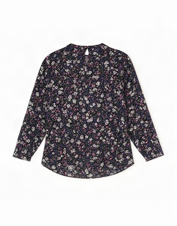 Top in camicetta da donna Marks & Spencer UK 10 piccolo floreale multicolore