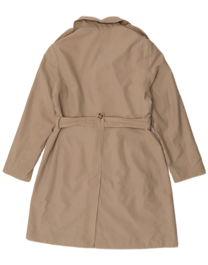 Trench da donna Marks & Spencer UK 14 grande poliestere beige