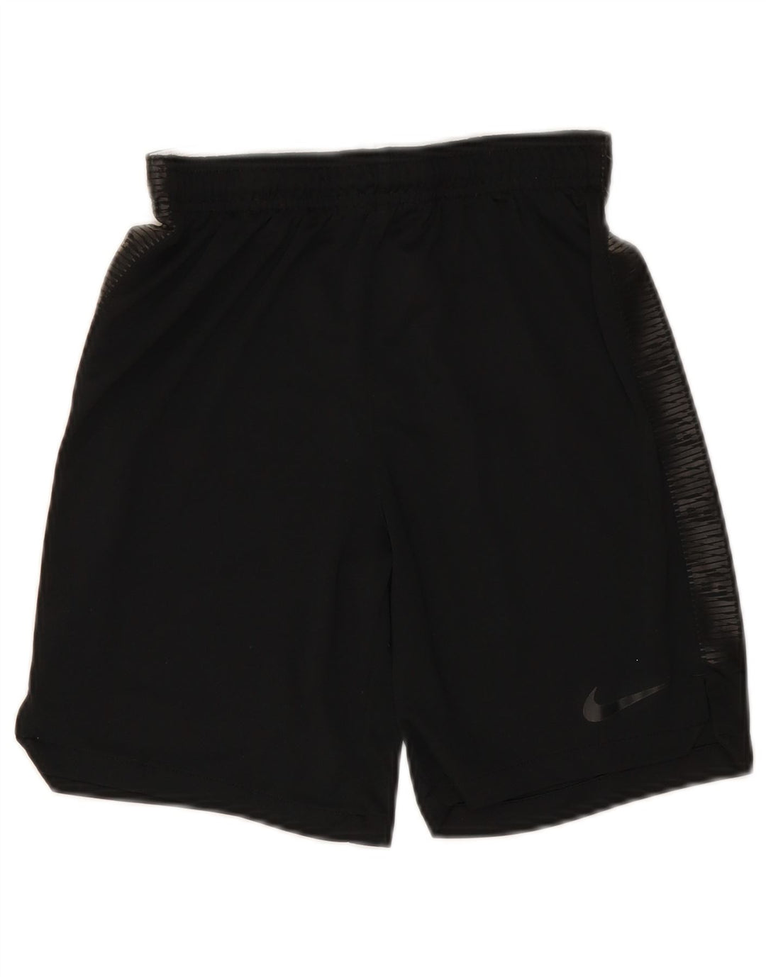 Pantaloncini sportivi NIKE da bambino Dri Fit 12-13 anni Large in poliestere nero