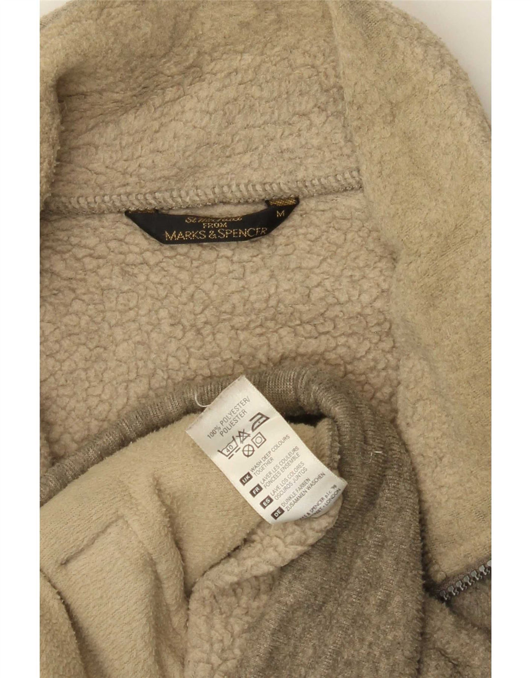 Giacca da ginnastica da uomo Marks & Spencer St. Michael Beige medio