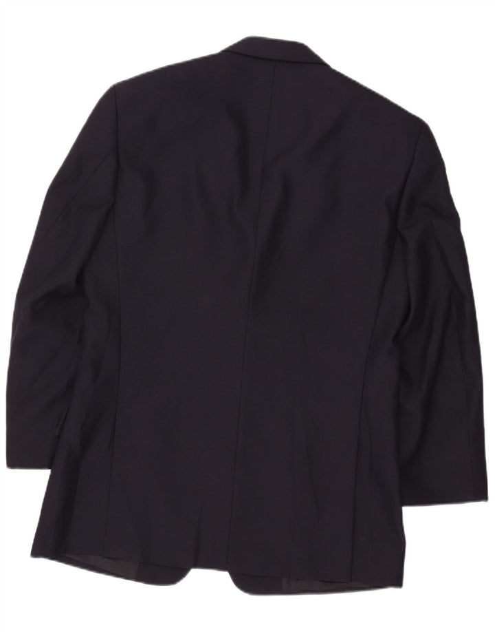 Giacca blazer a 2 bottoni da uomo Marks & Spencer UK 38 medio blu navy