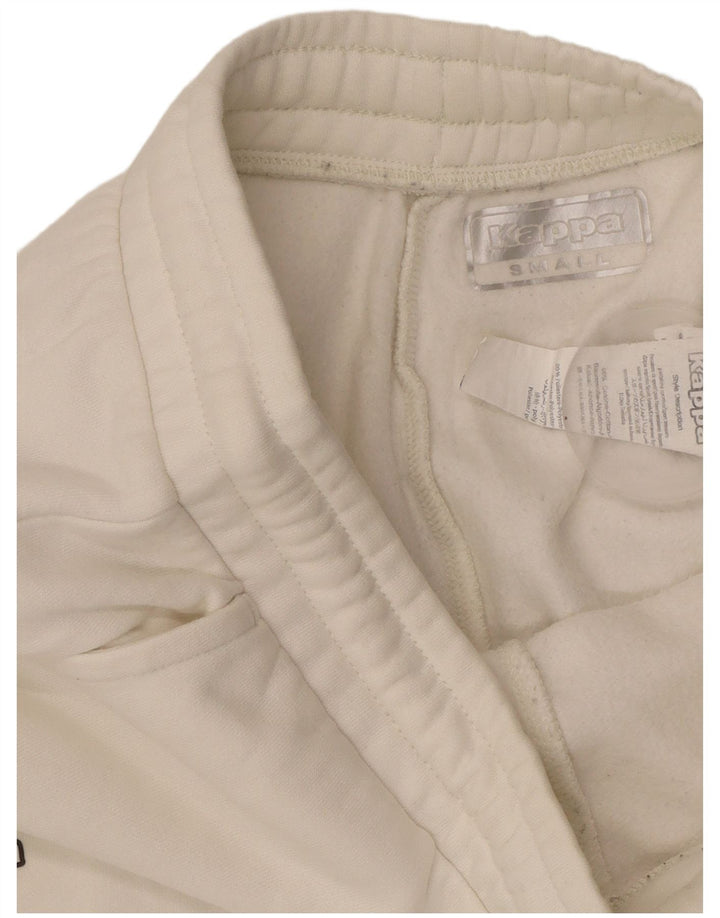 Pantaloni da tuta da uomo KAPPA Joggers piccoli in cotone bianco