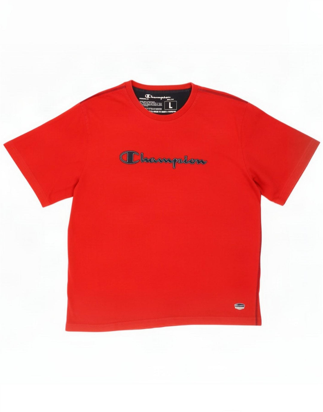 T-shirt grafica da uomo Champion Top Large Rosso