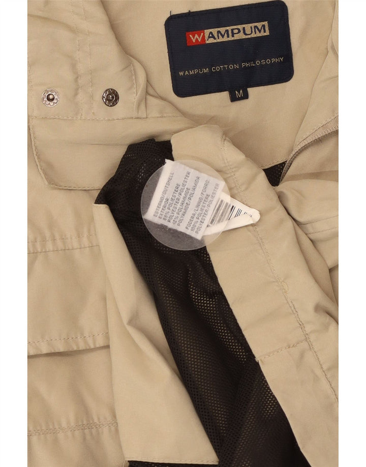 Gilet da uomo WAMPUM UK 38 Poliestere beige medio
