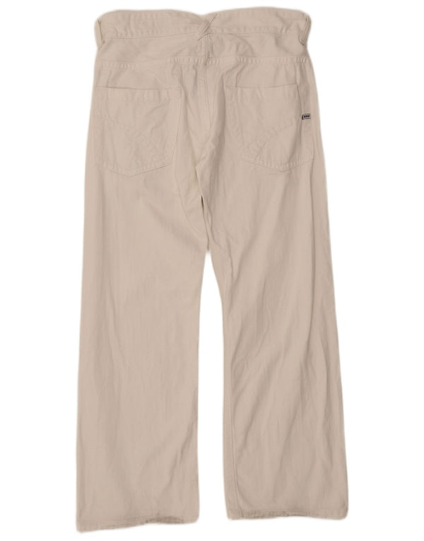 Jeans larghi da uomo GAS medi W32 L29 cotone bianco