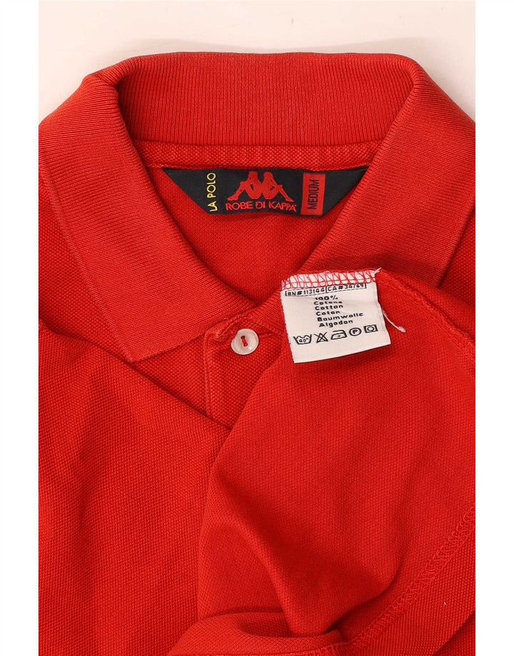 Polo Kappa Uomo Rosso Medio In Cotone