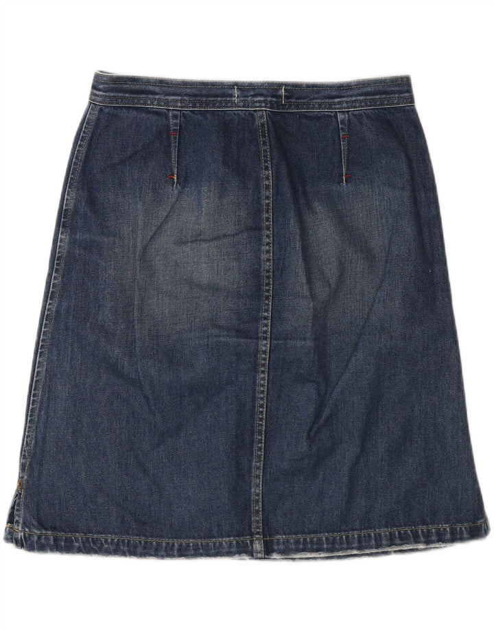 BENETTON Womens Denim Skirt W30 Mediium Blue Cotton Vintage Benetton and Second-Hand Benetton from Messina Hembry 