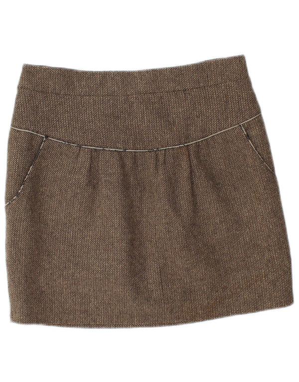 Minigonna da donna KOOKAI EU 40 media W30 poliestere marrone