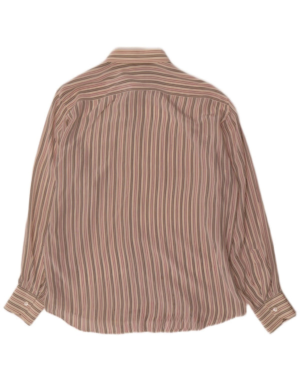 Camicia Uomo Pancaldi&B Riga Grande In Seta Multicolore