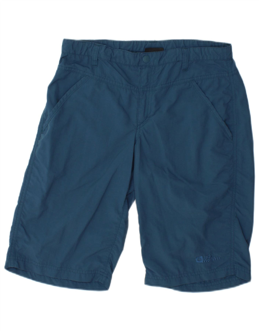 Bermuda da ragazzo Jack Wolfskin 14-15 anni XL W28 Blu Poliammide