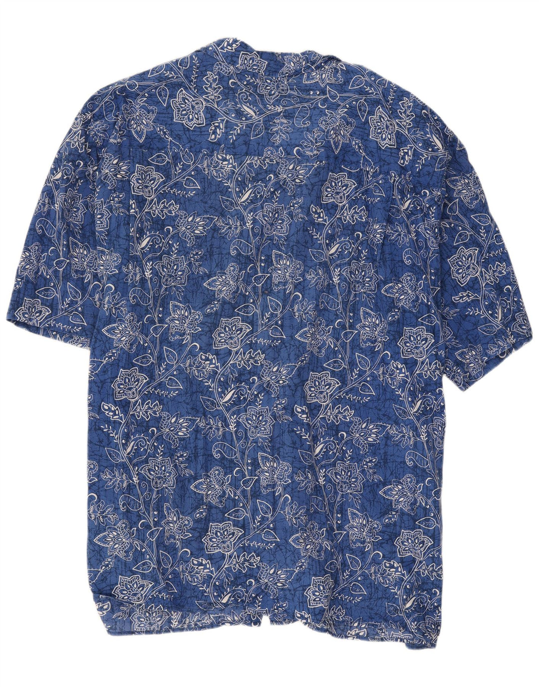 Camicia a maniche corte da uomo Maxfort 4XL Blu floreale