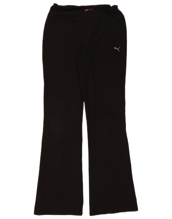 Pantaloni da tuta svasati da donna Puma UK 14 Large neri