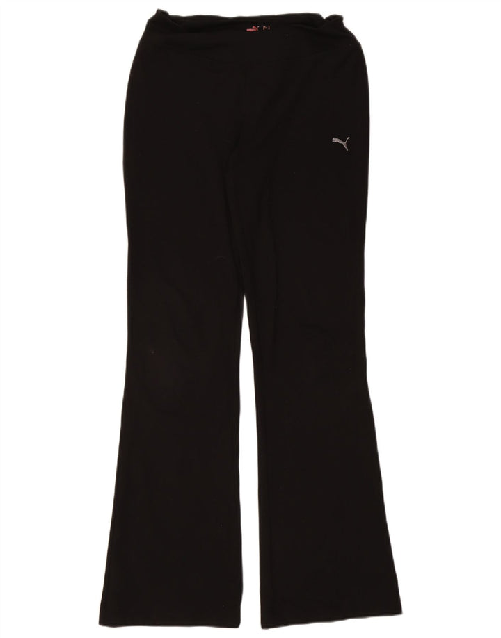 Pantaloni da tuta svasati da donna Puma UK 14 Large neri