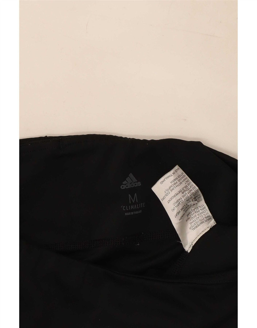 Leggings Adidas Climalite da donna UK 12 medio nero poliestere