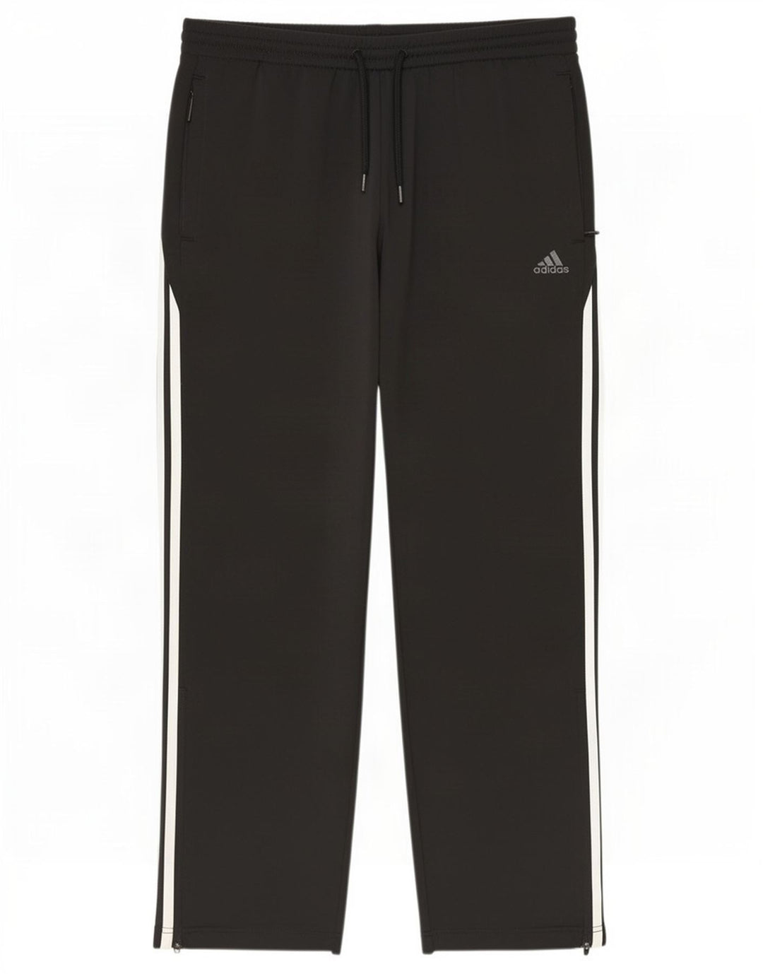 Pantaloni da tuta da uomo Adidas UK 44/46 Large Nero Poliestere