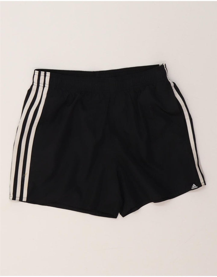Pantaloncini sportivi da uomo ADIDAS piccoli neri in poliestere