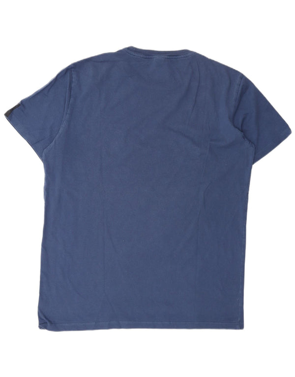T-shirt da uomo Replay Top XL blu navy