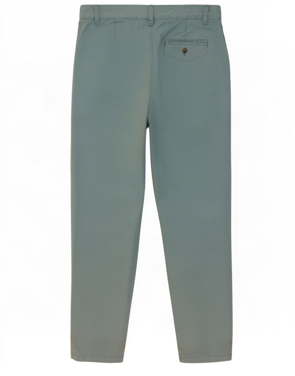 Pantaloni chino slim da donna Marks & Spencer UK 12 medi W32 L29 cotone blu