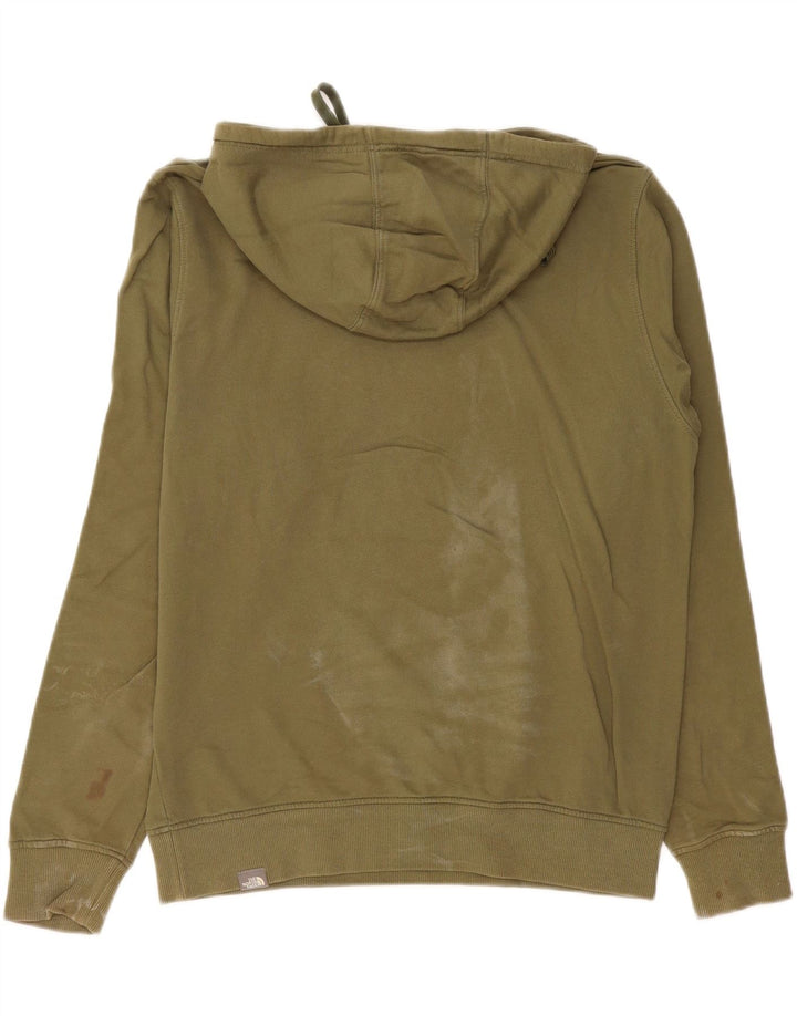 Felpa con cappuccio grafica da uomo The North Face media kaki