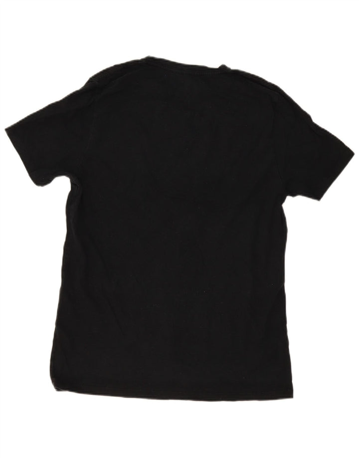 T-shirt da uomo con vestibilità regolare All Saints, taglia grande, in cotone nero