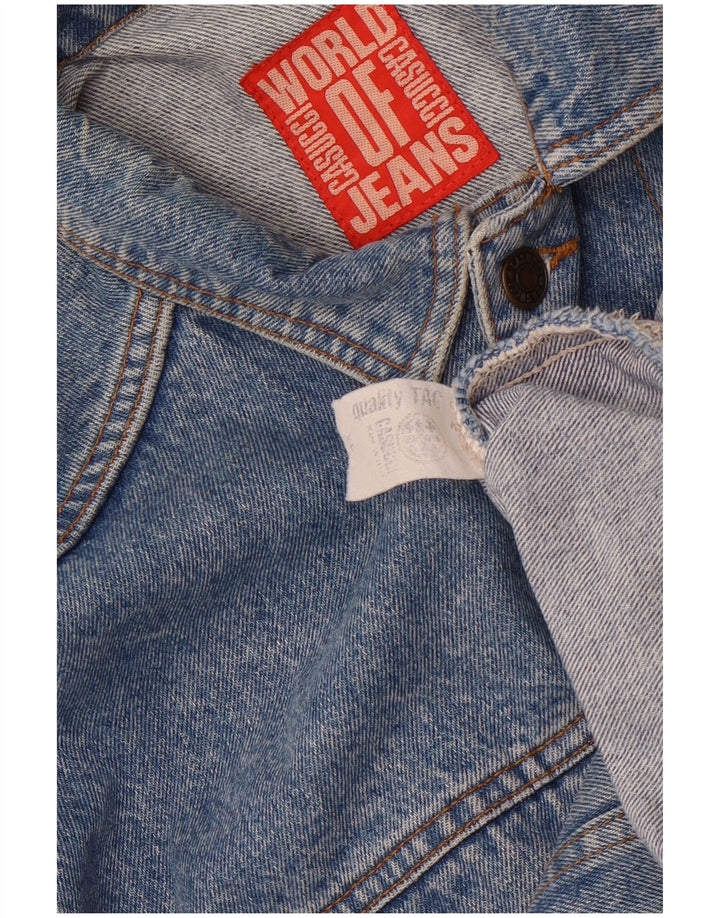 Giacca in denim da uomo Casucci UK 42 XL Blu