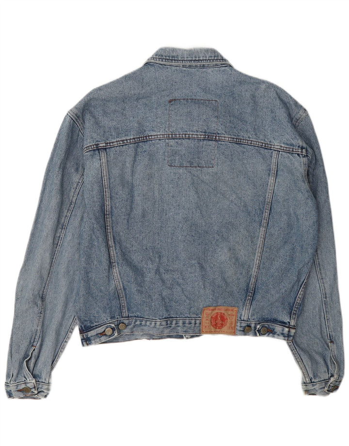 Giacca in denim da uomo Kappa UK 42 XL cotone blu