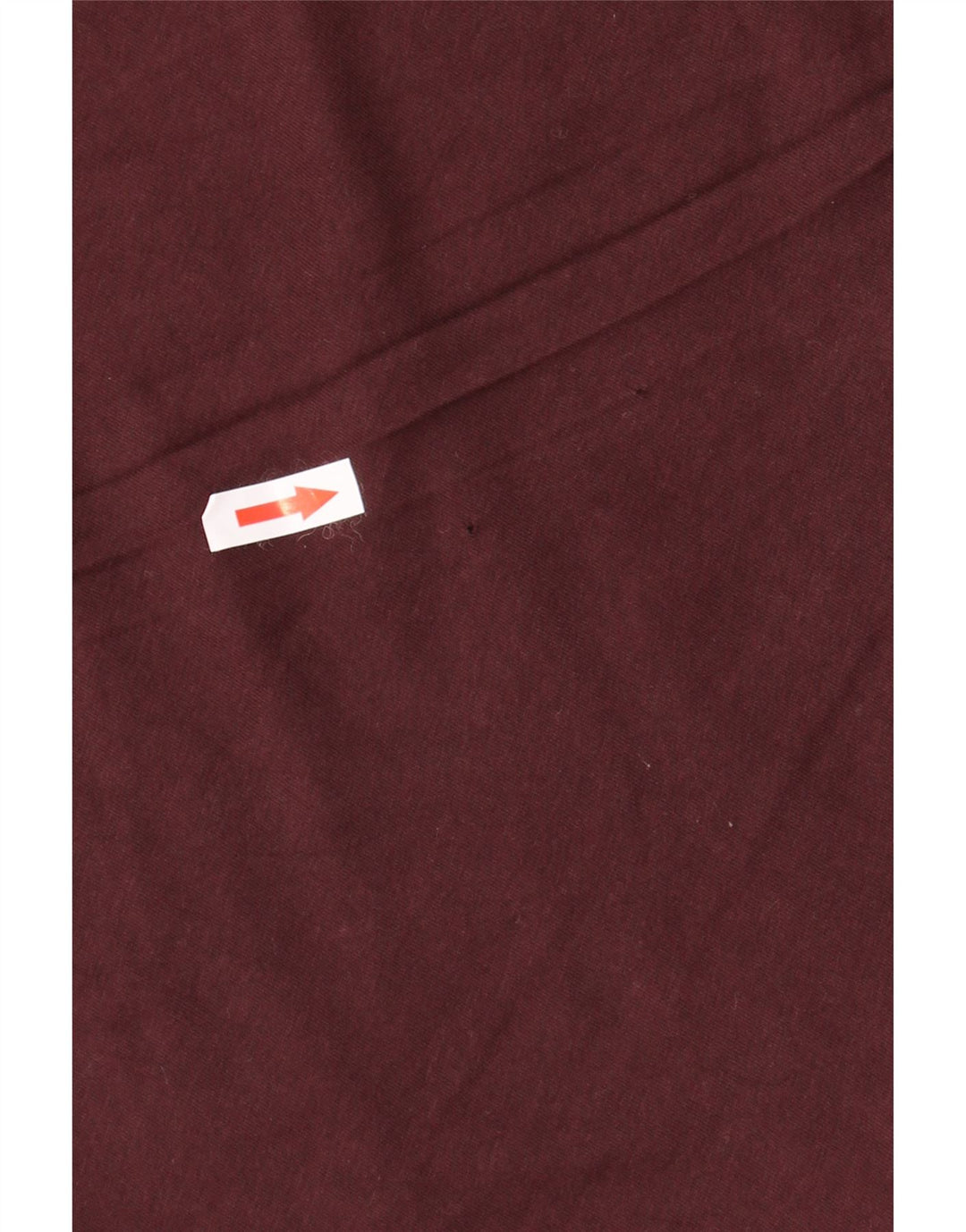 ZARA Maglietta Lunga da Uomo Top Large Bordeaux