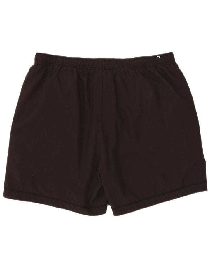 Pantaloncini da bagno da uomo PUMA XL neri in poliestere