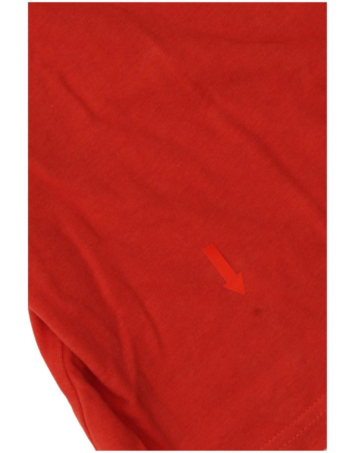 T-shirt grafica da uomo Tommy Hilfiger Top arancione medio