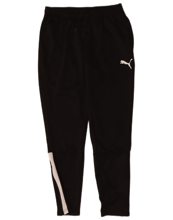 Pantaloni da tuta da uomo Puma Medium Black Colourblock in poliestere
