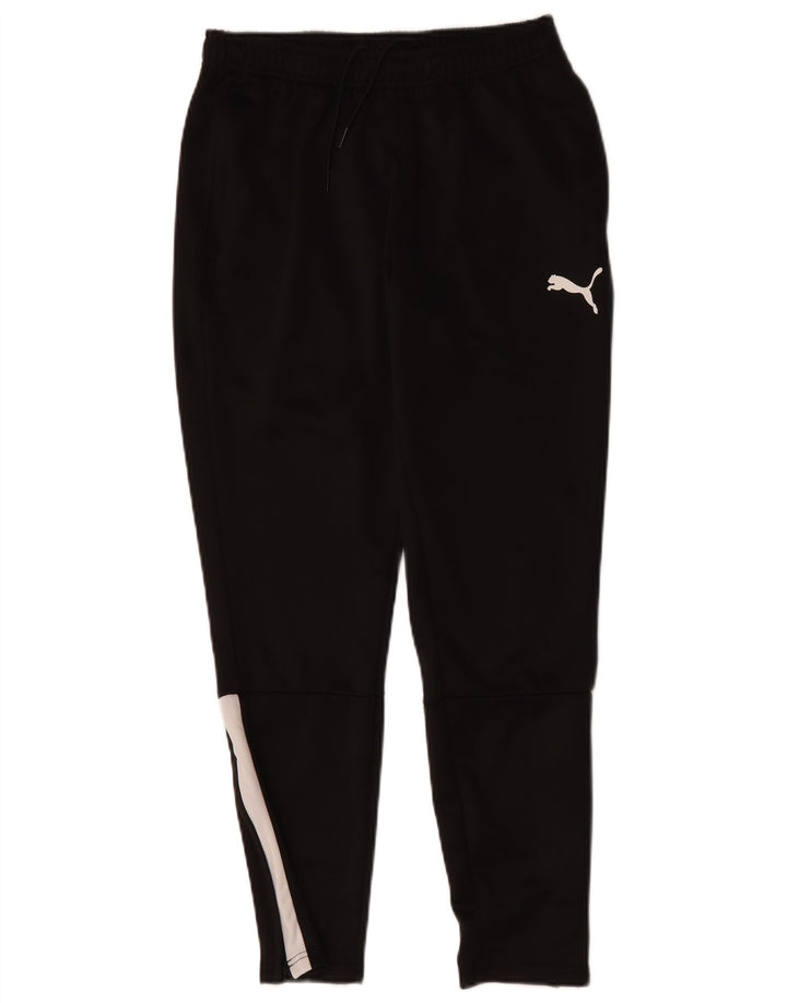 Pantaloni da tuta da uomo Puma Medium Black Colourblock in poliestere
