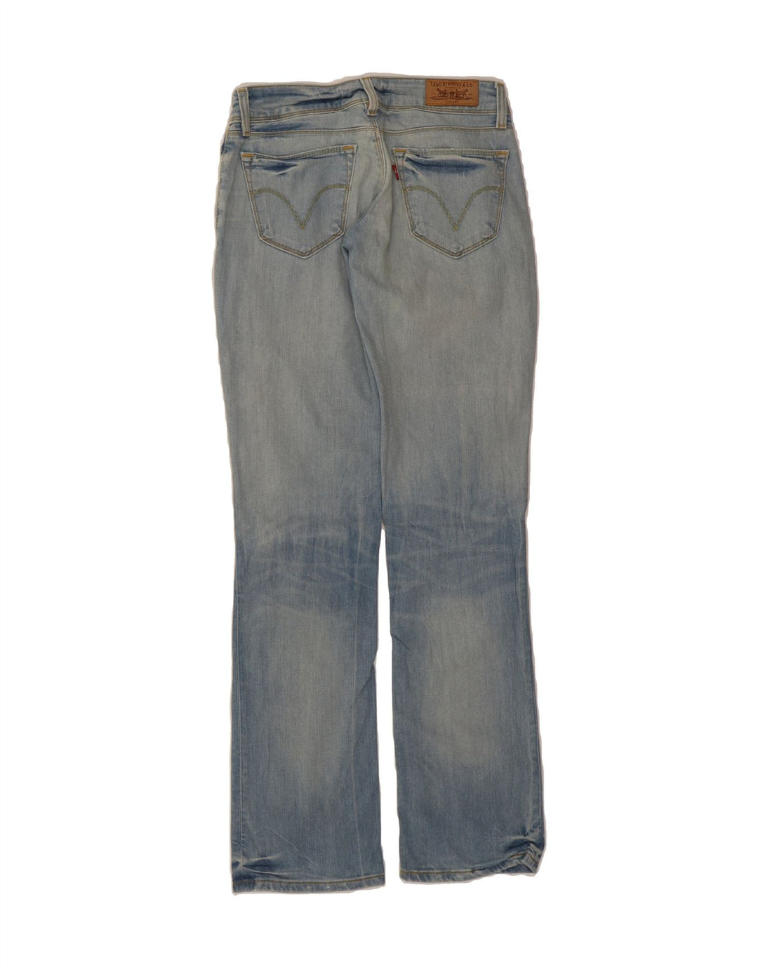 LEVI'S Womens 470 Straight Jeans W28 L34 Blue Cotton Vintage Levi's and Second-Hand Levi's from Messina Hembry 