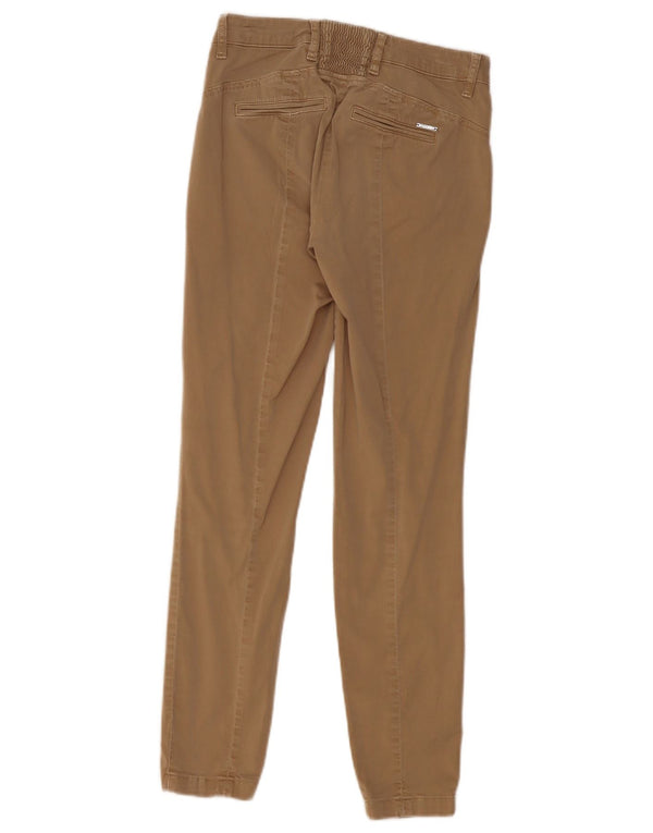 Pantaloni chino da jogging slim da donna Liu Jo W26 L28 Beige