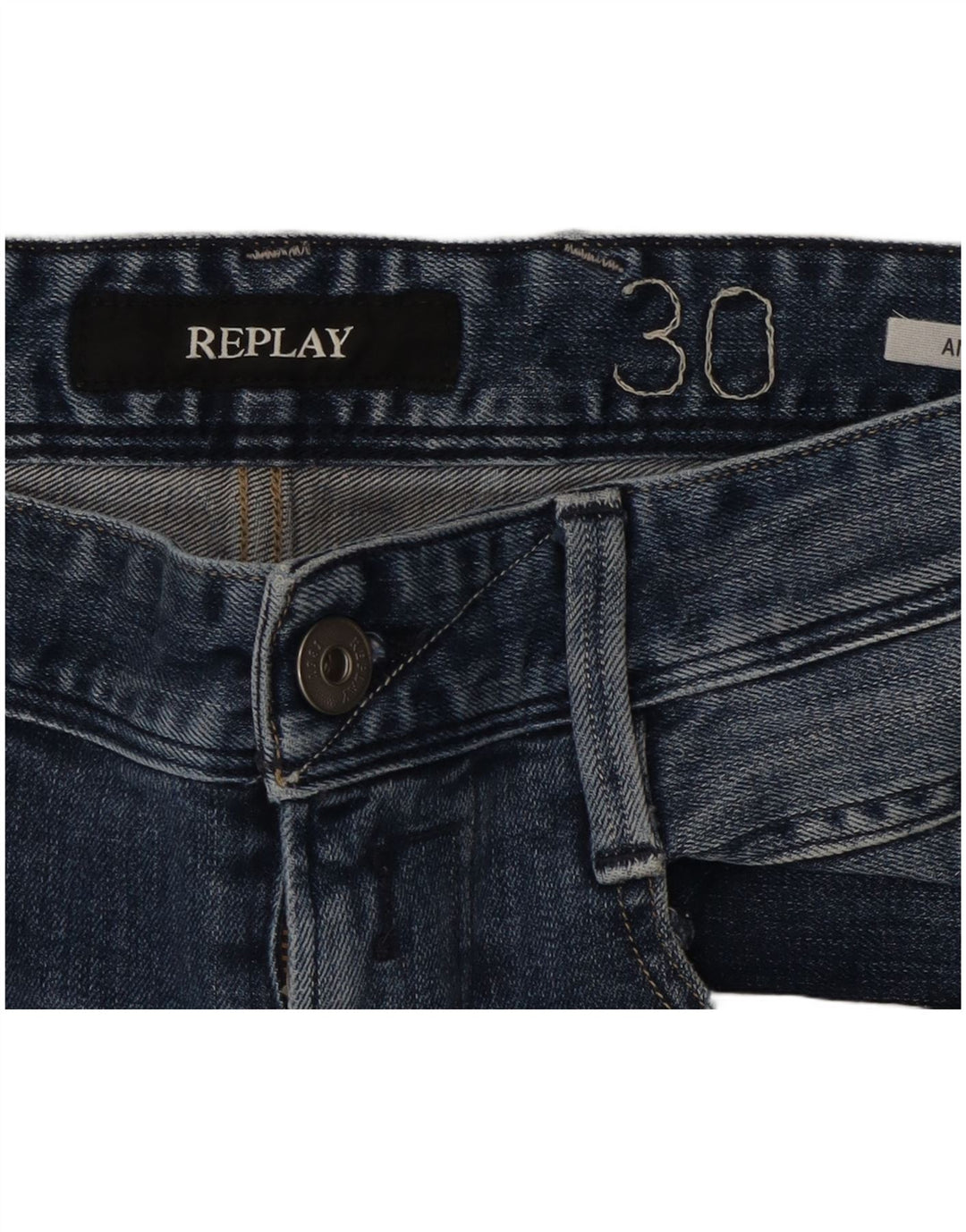 REPLAY Jeans slim effetto consumato Anbass da donna W30 L31 Blu