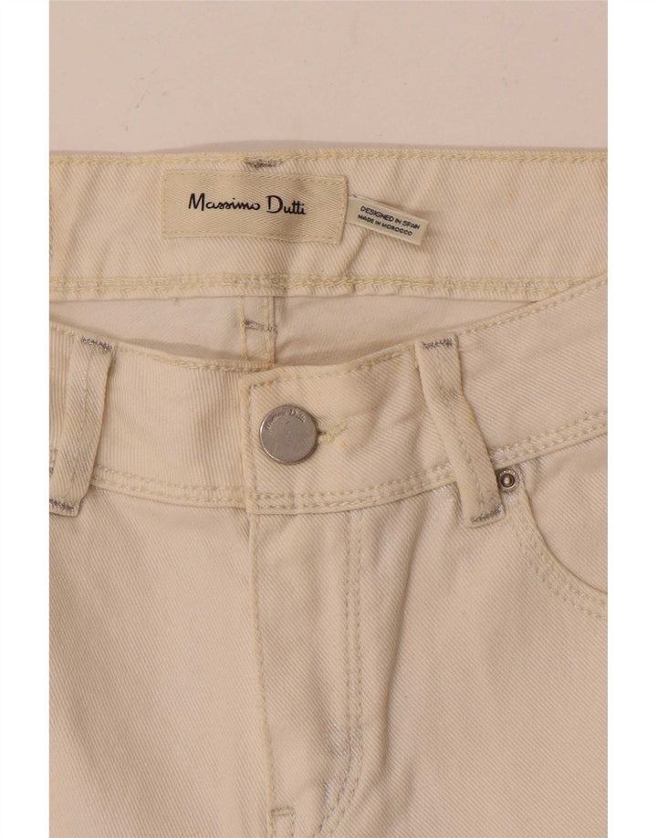 Jeans skinny da donna Massimo Dutti W26 L28 bianchi