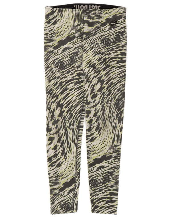 Leggings Nike da donna UK 12 cotone con stampa animalier multicolore medio