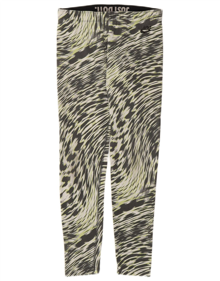 Leggings Nike da donna UK 12 cotone con stampa animalier multicolore medio