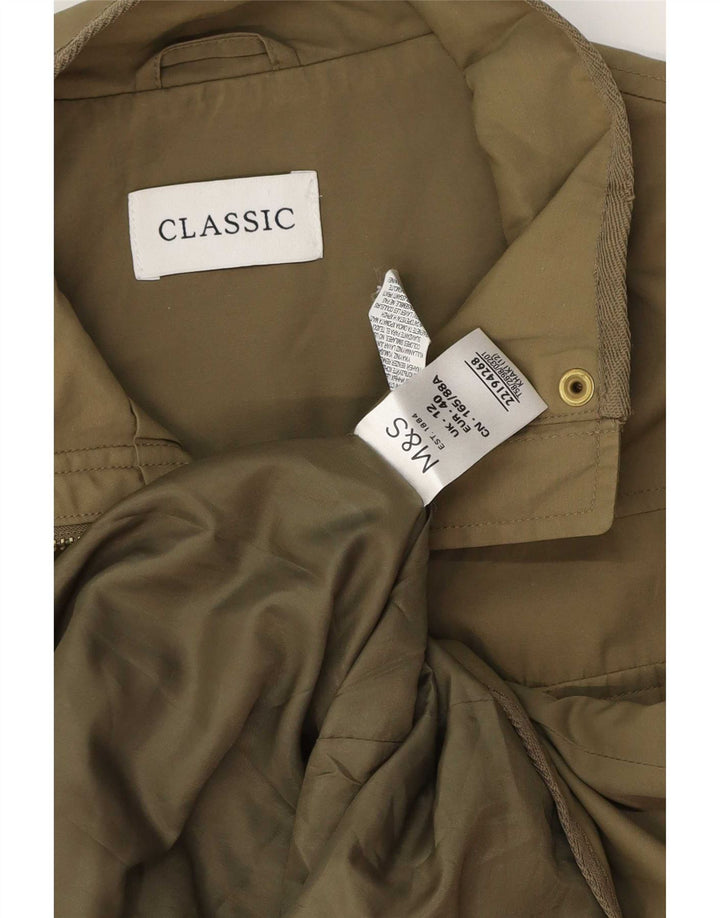 Giacca utility da donna Marks & Spencer UK 12 Medium Khaki Poliammide