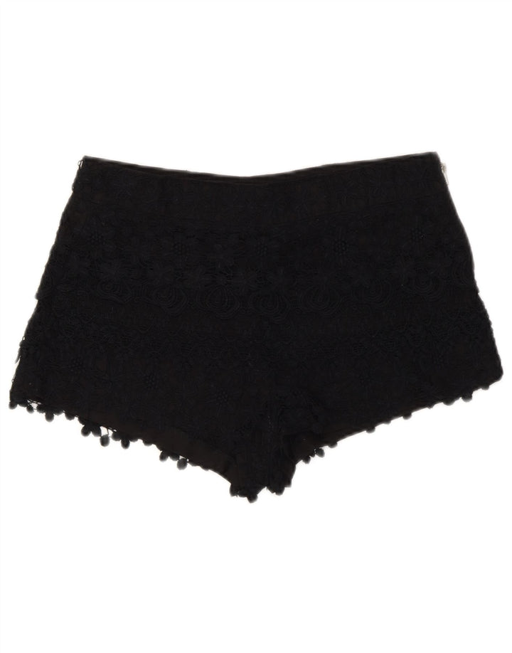 Pantaloni caldi Zara da donna XS W24 neri floreali