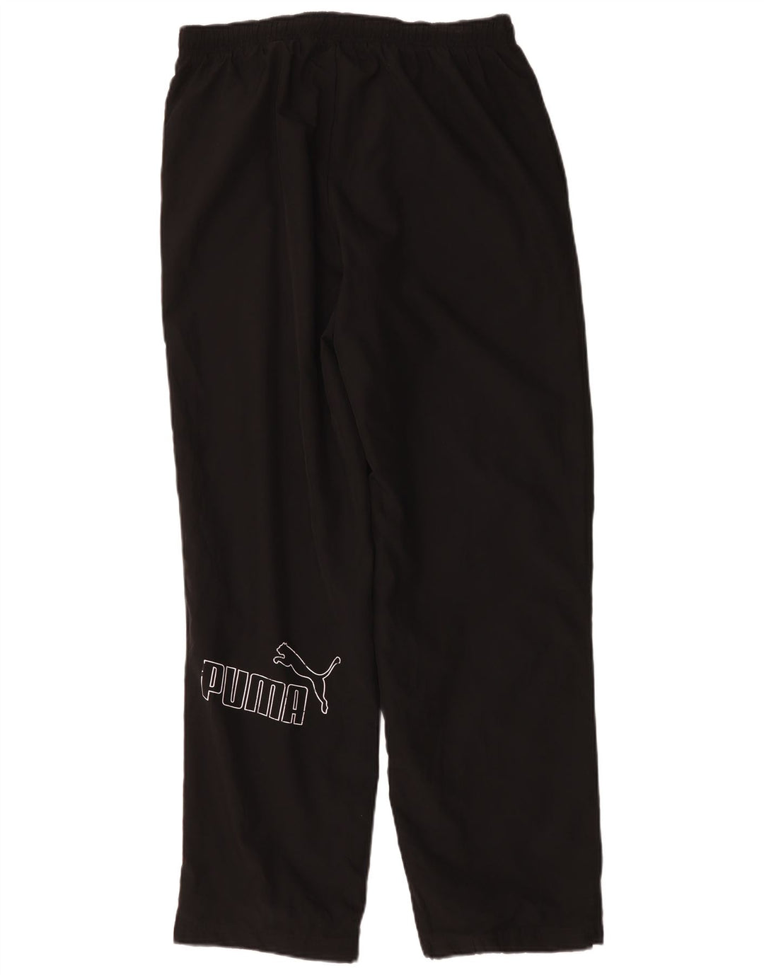 Pantaloni da tuta grafica da uomo Puma Large neri in poliestere