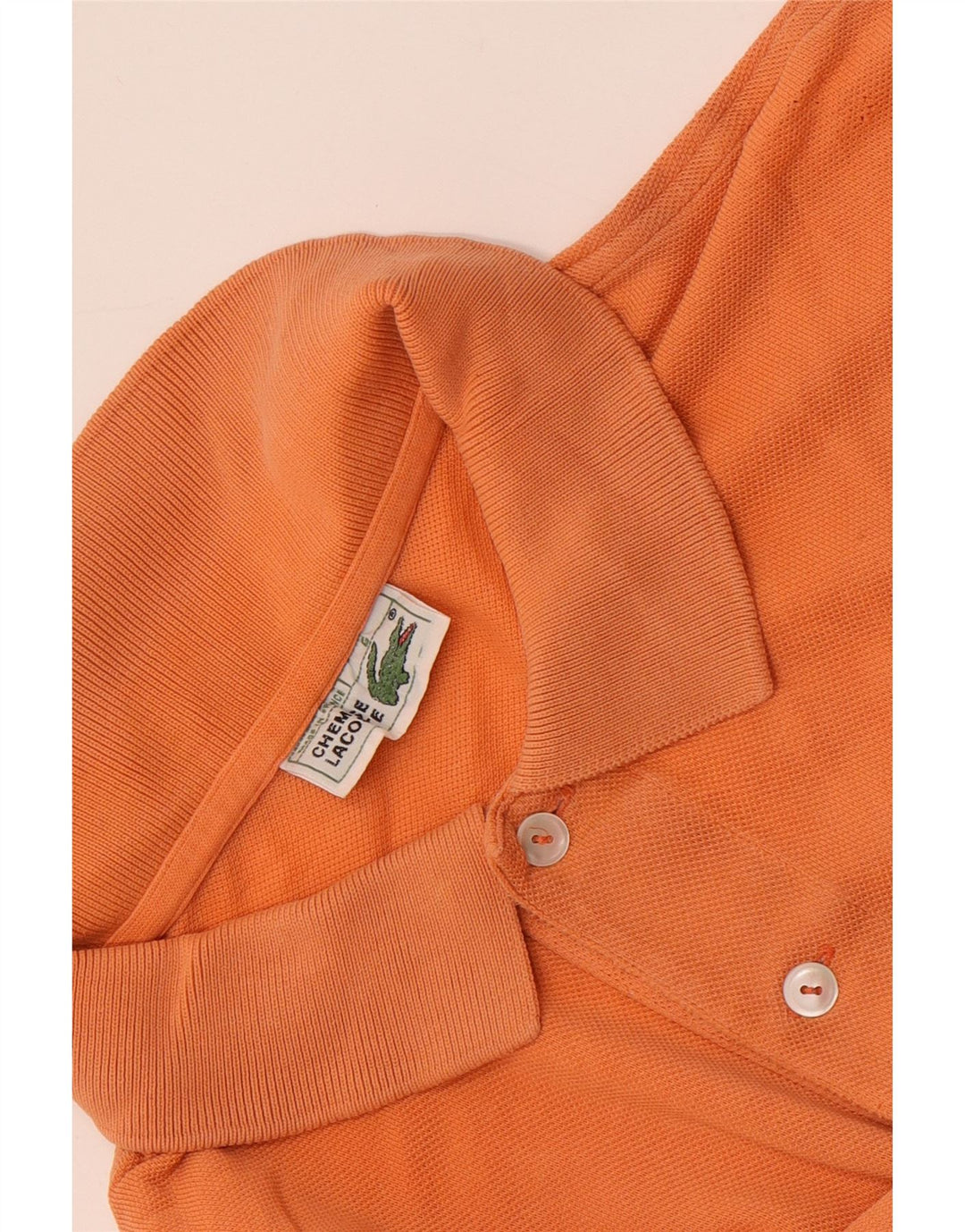 Polo da uomo Lacoste taglia 6 XL arancione