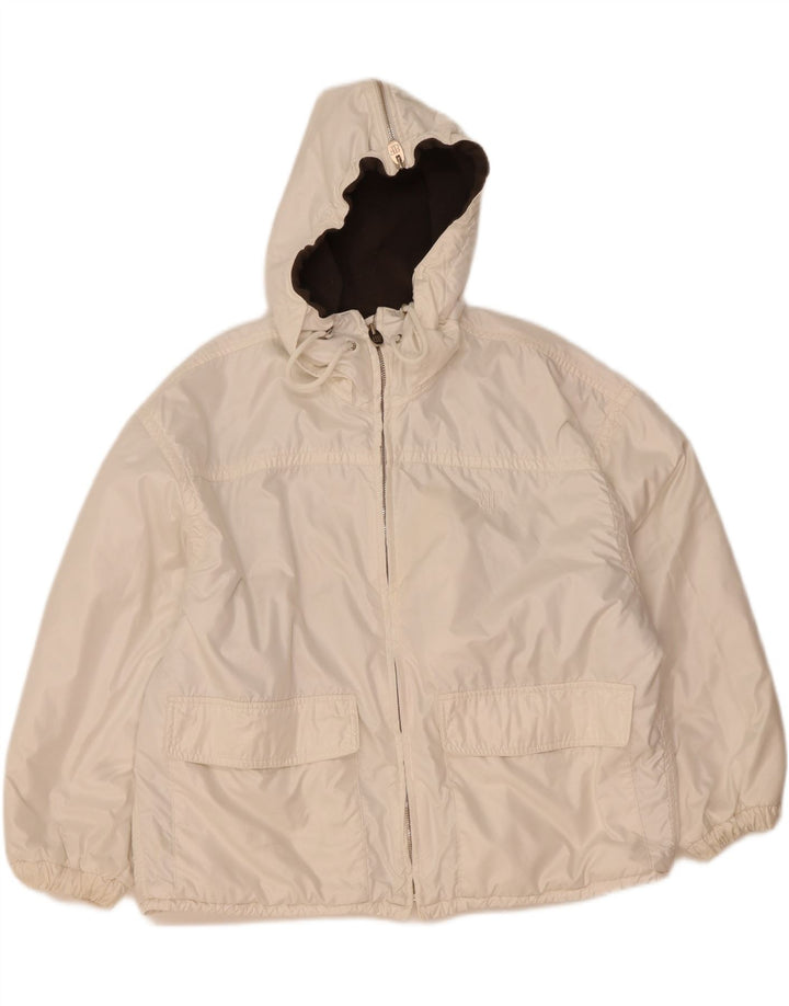 Giacca a vento oversize con cappuccio da donna Belfe & Belfe IT 44 Medium White