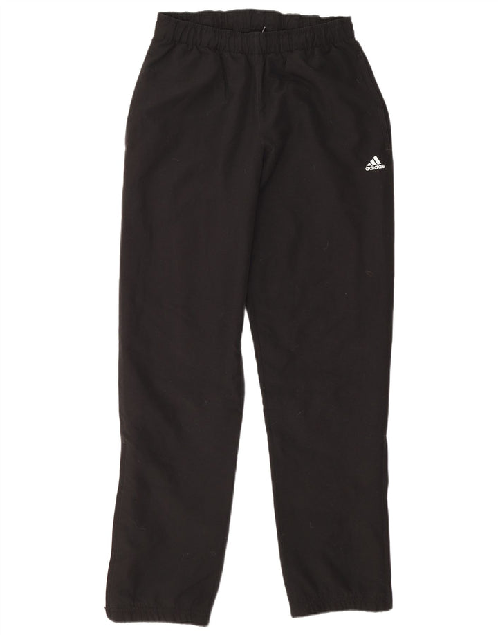 Pantaloni da tuta Adidas Climalite da uomo piccoli in poliestere nero